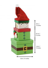 Load image into Gallery viewer, Elf Stacking Gift Boxes
