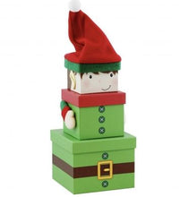 Load image into Gallery viewer, Elf Stacking Gift Boxes
