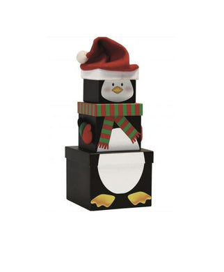Penguin Stacking Gift Boxes front