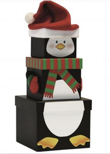 Penguin Stacking Gift Boxes zoom