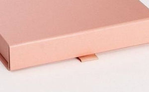 Rose Gold A6 Luxury Slimline Magnetic Gift Box detail