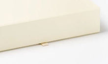 Load image into Gallery viewer, Ivory A4 Luxury Slimline Magnetic Gift Box detail
