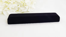 Load image into Gallery viewer, Black Velvet Luxury Bracelet Gift Box closed
