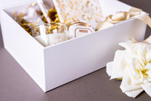 Load image into Gallery viewer, White Magnetic Gift Box with Ribbon Bow
