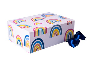 Rainbow Pattern Magnetic Gift Box
