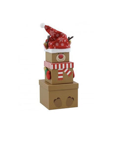 Reindeer Stacking Gift Boxes