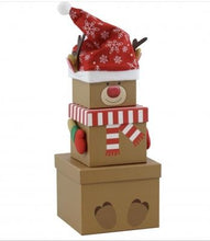 Load image into Gallery viewer, Reindeer Stacking Gift Boxes
