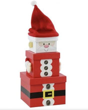 Load image into Gallery viewer, Santa Stacking Gift Box zoom

