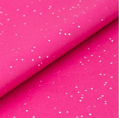 Hot Pink Sparkle Tissue Paper 5 Sheets