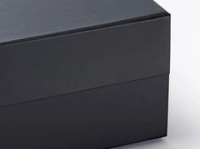 Load image into Gallery viewer, Black A5 Deep Magnetic Gift Box detail
