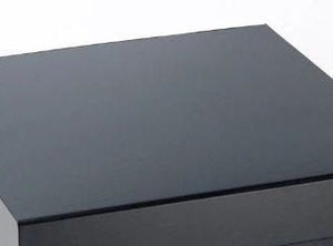 Black Large Square Magnetic Hamper Gift Box colour detail