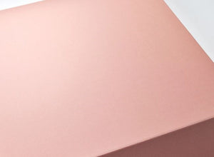 Rose Gold Extra Large Luxury Magnetic Gift Box with ribbon zoom detail