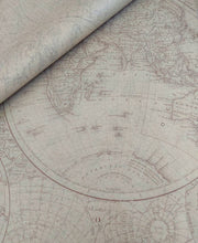 Load image into Gallery viewer, Luxury Old World Map Tissue Paper 5 sheets
