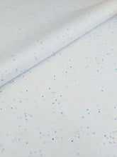 Load image into Gallery viewer, Luxury White Tissue Paper with Blue Sparkle 5 sheets
