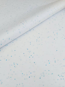 Luxury White Tissue Paper with Blue Sparkle 5 sheets